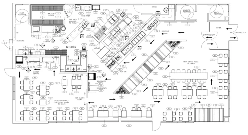 Taco Maya Floor Plan